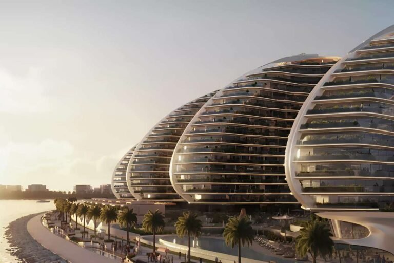 Oystra Al Marjan Island by Richmind & Zaha Hadid Architects | Luxury Waterfront Apartments