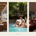 The Social on level 6 of Amali Residences with family amenities and pool