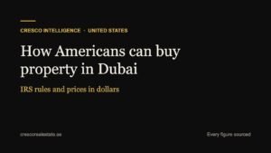 How Americans Can Buy Property in Dubai: IRS Rules and Prices in Dollars (2026)