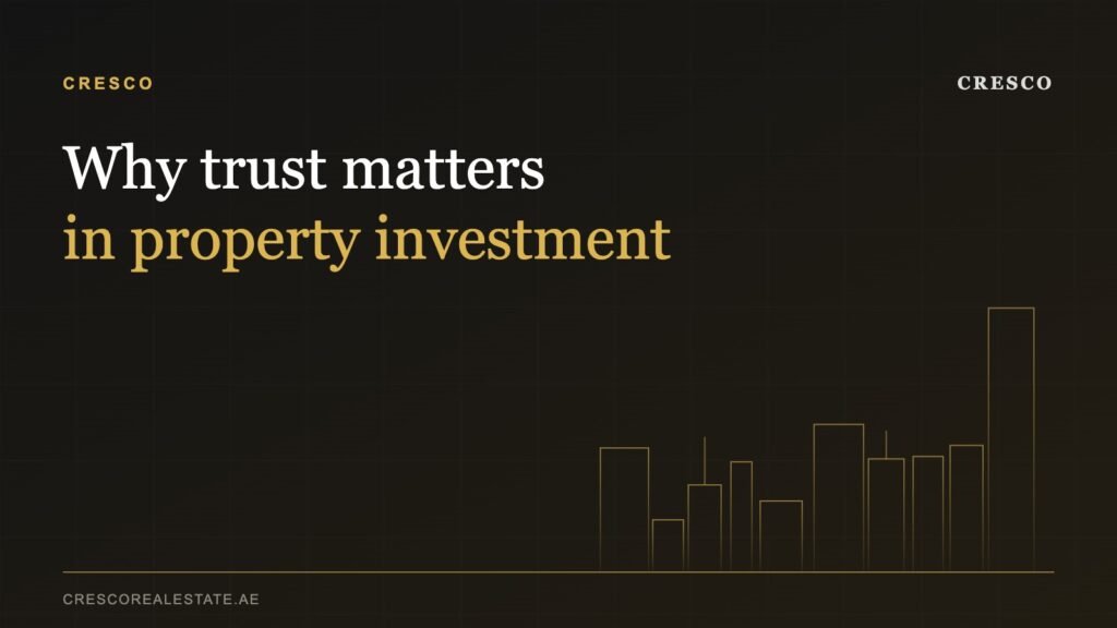 Why trust matters in property investment
